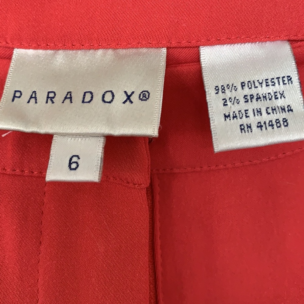 Red Capris - Picture 5 of 5